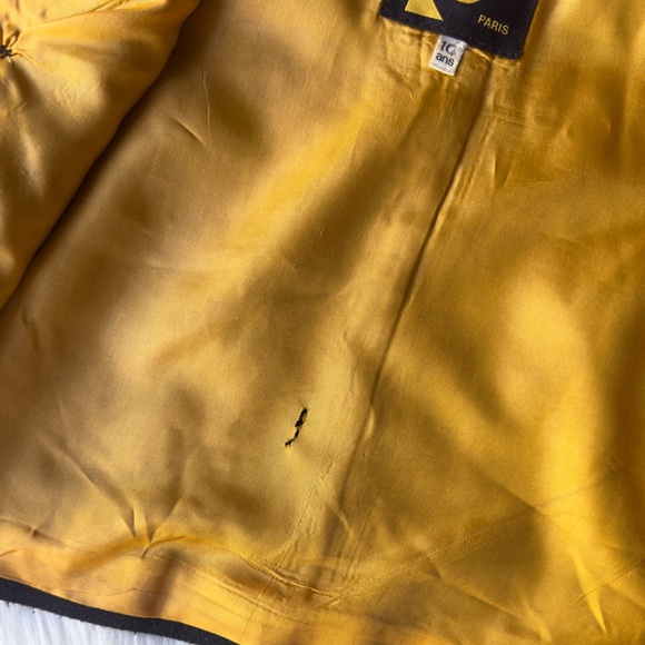 Black Cropped Jacket Bill Tornade Wool Cashmere Half Coat Double Breast Women 10 - Picture 5 of 7